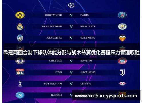 欧冠两回合制下球队体能分配与战术节奏优化赛程压力管理取胜 欧冠两回合制下球队体能分配与战术节奏优化赛程压力管理取胜